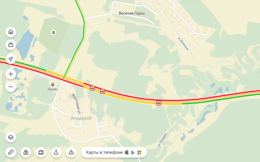 Утреннее ДТП на ЕКАД заблокировало трассу Утреннее ДТП на ЕКАД заблокировало трассу