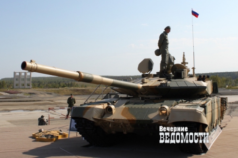 Уральские танки идут на Ближний Восток