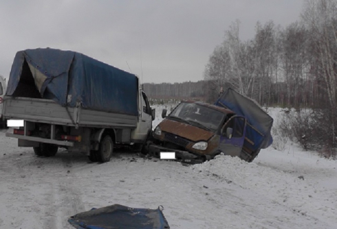 На трассе Екатеринбург – Курган столкнулись две грузовые «Газели»