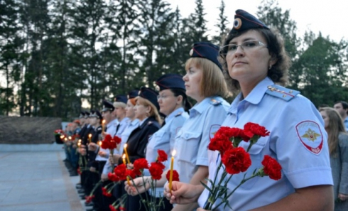 Свердловская полиция проводит акцию «Завтра была война»