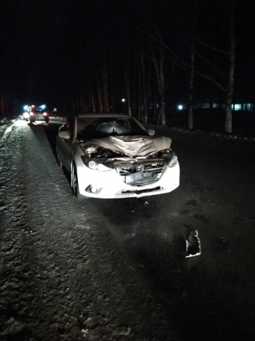 В Первоуральске автомобиль насмерть сбил шедшего посреди дороги пешехода
