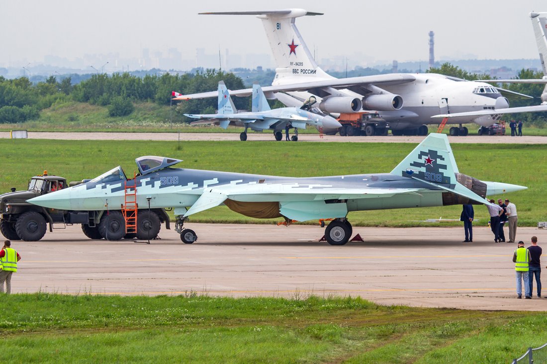 Группировка Су-57 в Сирии увеличивается