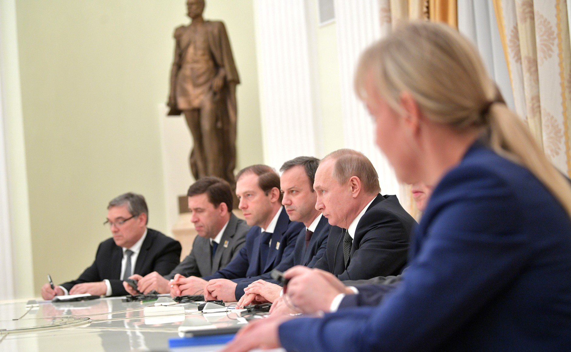 Путин встретился с инспекционной комиссией МБВ