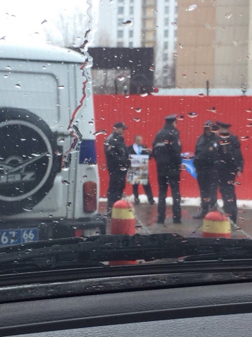 В Екатеринбурге состоялась акция в защиту уйгуров. Не обошлось без полиции