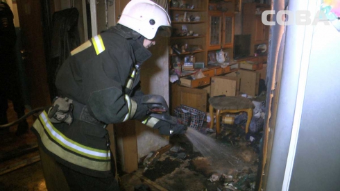 В квартире дома на Шаумяна, где ночью произошел пожар, нашли тело женщины