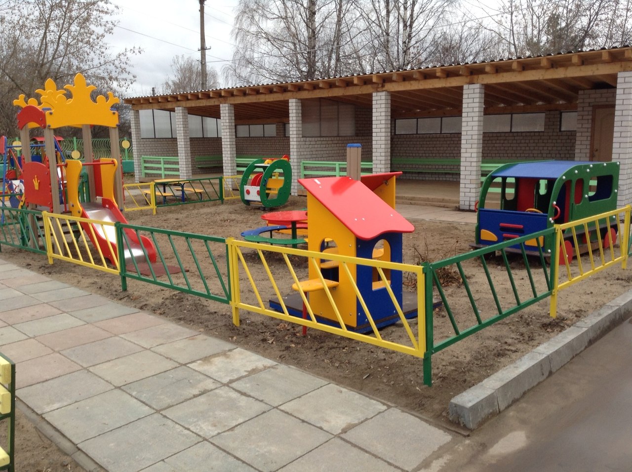 фото территорий детских садов