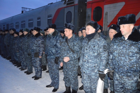 Свердловские полицейские вернулись из командировки с Северного Кавказа