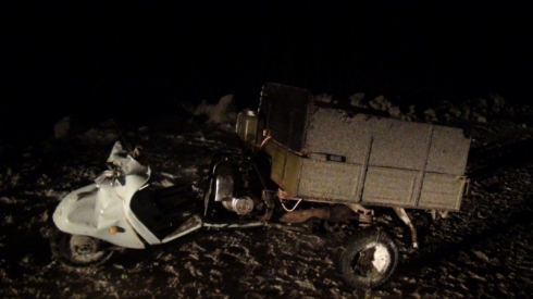 Смертельное столкновение Daewoo Nexia и мотороллера «Муравей» произошло на загородной трассе (ФОТО)