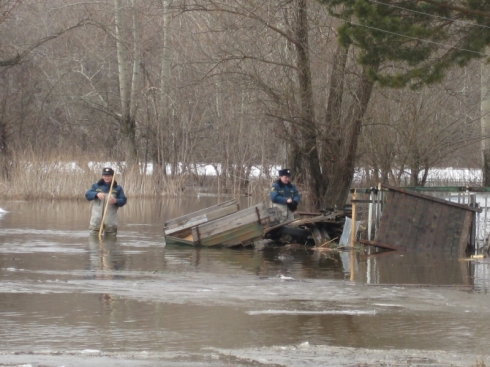 Вода в Далматово прибывает: затоплено 30 дворов и 6 домов