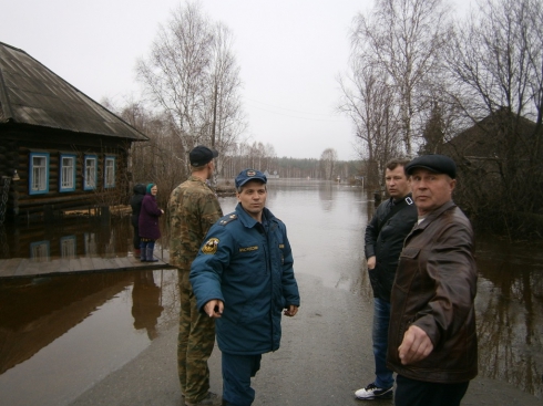 В Верхотурье введен режим ЧС