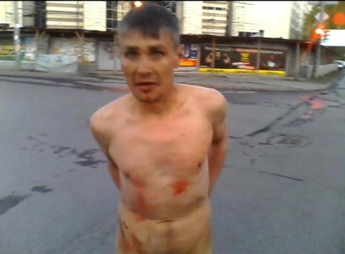 Голый мужчина под «солями» бегал по утреннему Екатеринбургу (ФОТО)