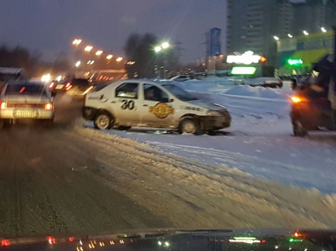 ДТП спровоцировало пробки на въезде в Екатеринбург