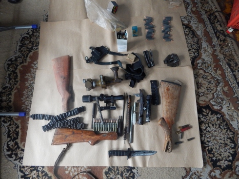 Зауральские сотрудники ФСБ изъяли партию оружия с боеприпасами