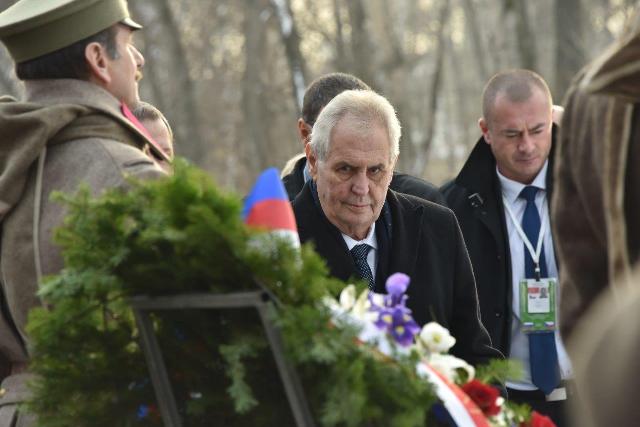Милош Земан посетил мемориал легионерам в Екатеринбурге и поблагодарил свердловчан за сохранение их могил