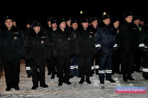 Сводный отряд свердловской полиции убыл на Северный Кавказ
