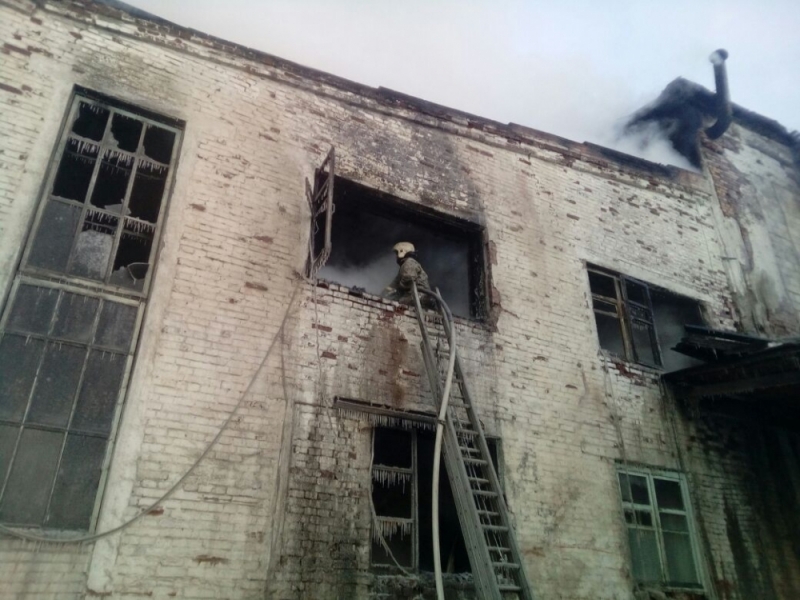 Пожар на Новолялинском целлюлозно-бумажном комбинате