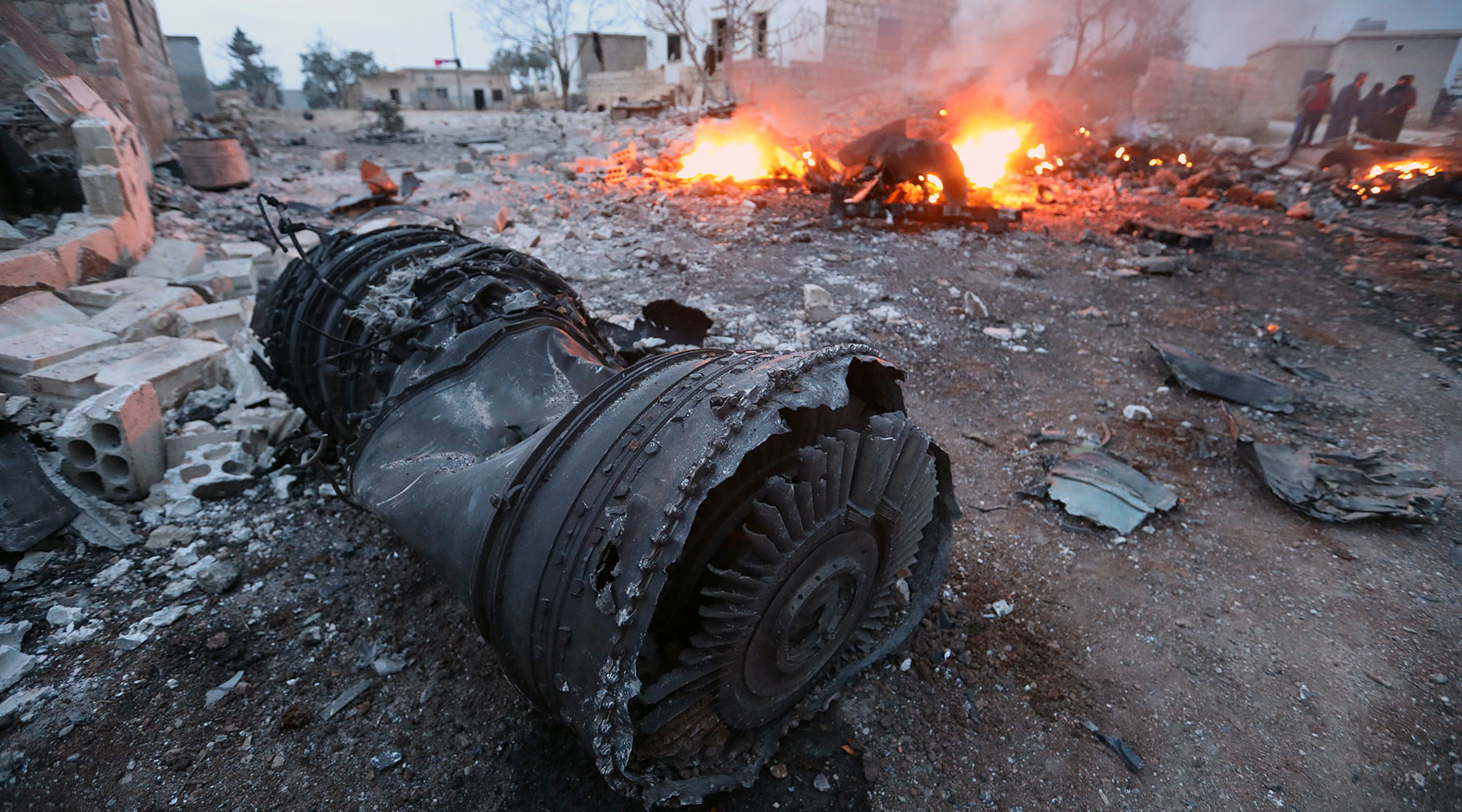 В сирийском Идлибе сбит российский Су-25, лётчик погиб