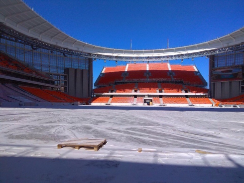 «Екатеринбург Арена» готова принять тестовые матчи с участием российских клубов