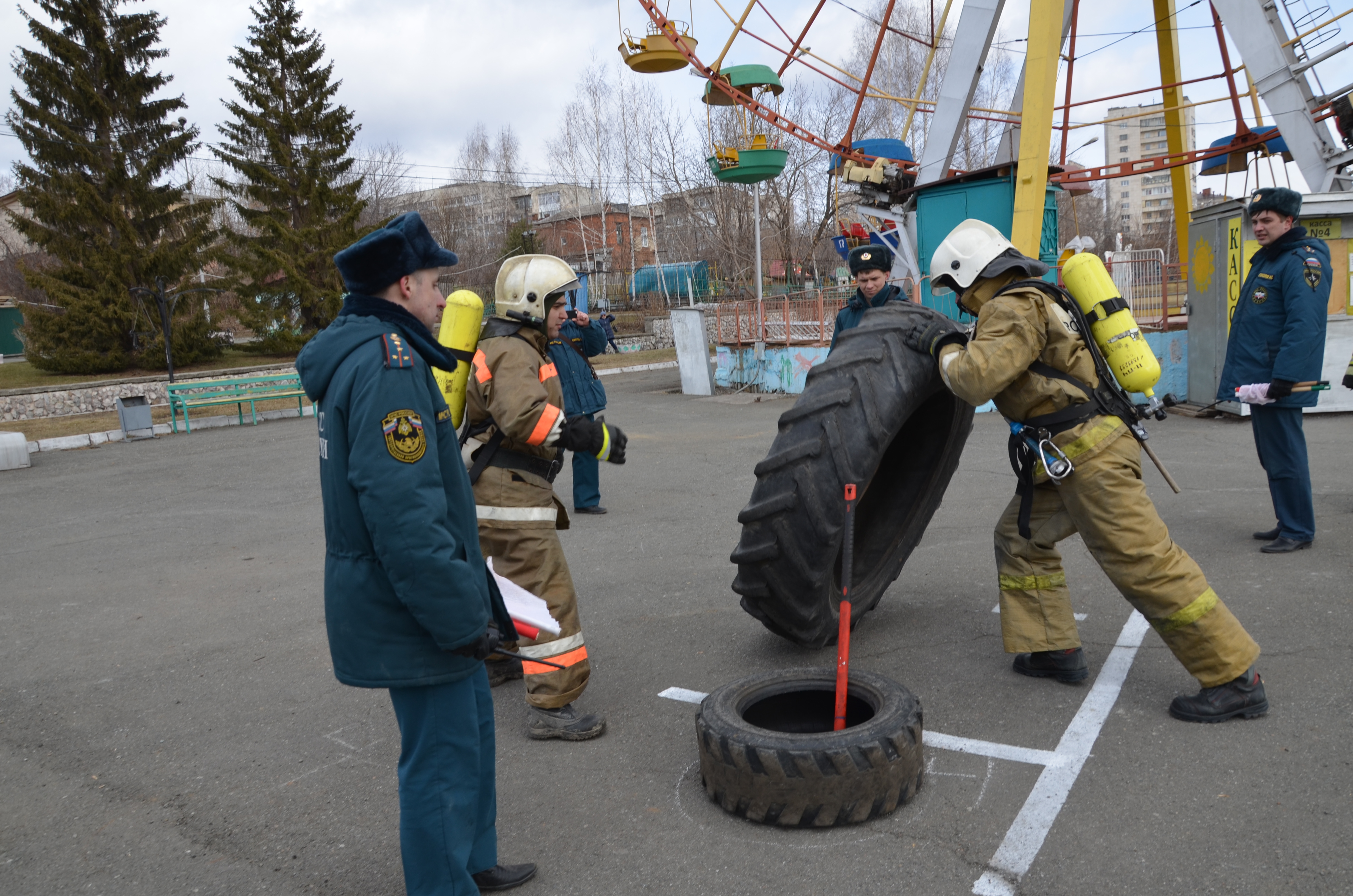 В Свердловской области прошел I Чемпионат по пожарно-спасательному кроссфиту