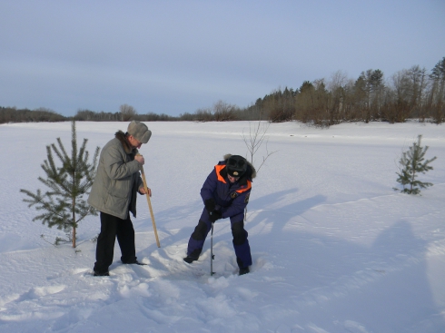 В Свердловской области начали закрывать ледовые переправы