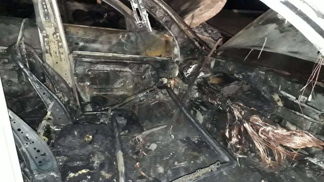 В Нижнем Тагиле сожгли Toyota Land Cruiser известного медиаменеджера