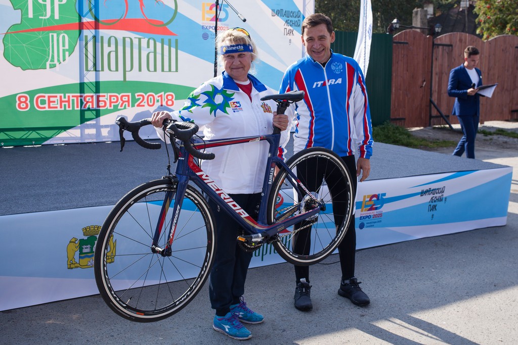Евгений Куйвашев принял участие в «Тур де Шарташ — 2018»