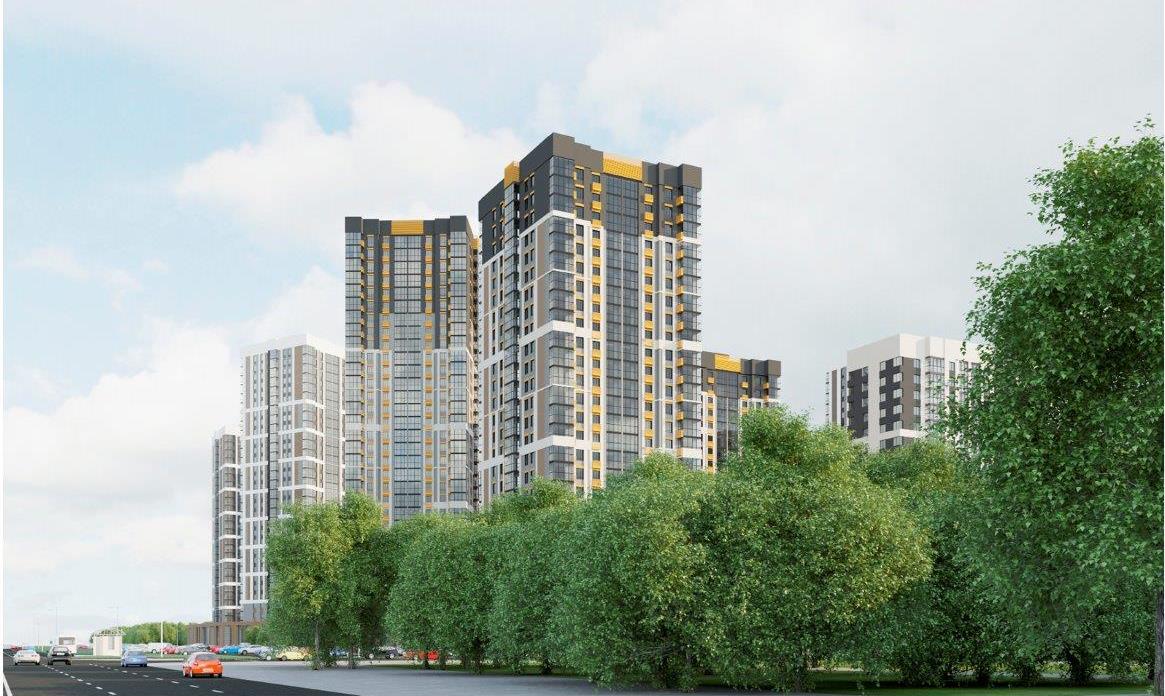 Строительство одного из крупнейших жилых районов началось в северной части Екатеринбурга