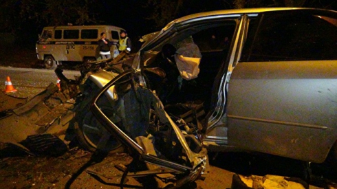 В Каменске-Уральском столкнулись автобус и Mazda: один человек погиб, 16 получили травмы