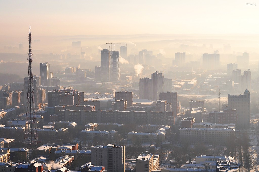 Над городами екатеринбург