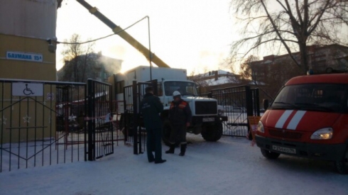 Десятки домов остались почти без отопления из-за коммунальной аварии в Екатеринбурге