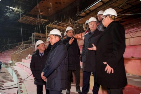 Вице-губернатор Орлов проинспектировал строительство конгресс-центра, где летом пройдет саммит GMIS-2019
