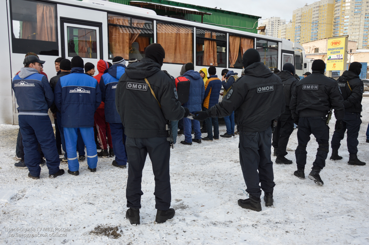 Рейды по мигрантам в россии