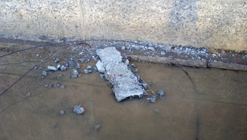 В Североуральске на подростка упала бетонная плита (ФОТО)