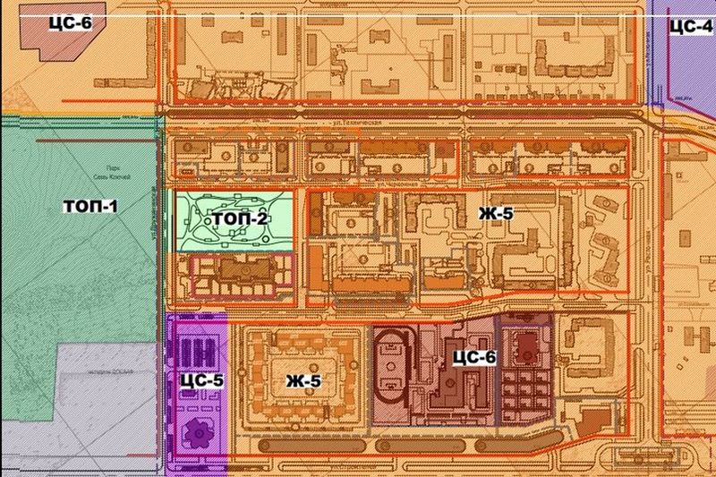 План застройки старой сортировки екатеринбург