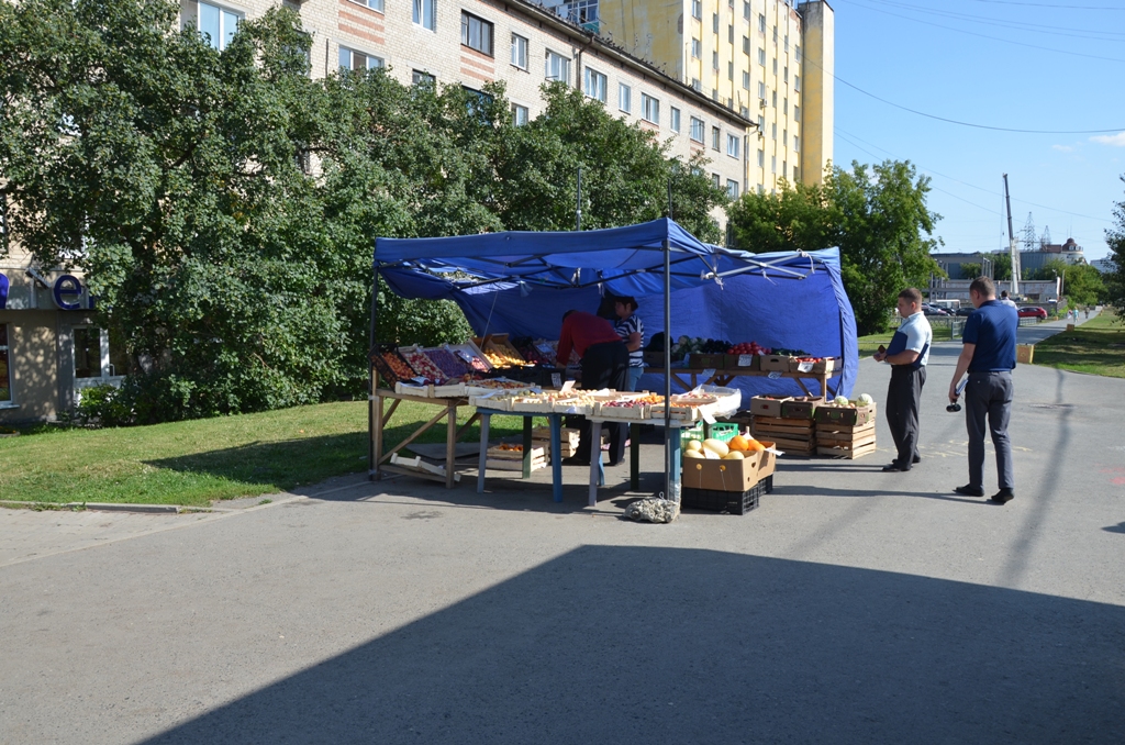 В Екатеринбурге полицейские не реагируют на незаконную уличную торговлю на Эльмаше