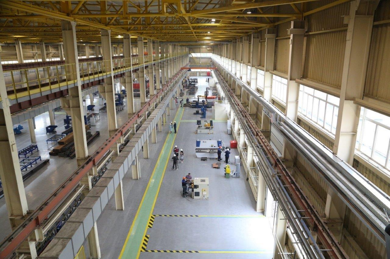  Свердловское предприятие завершает строительство второй очереди крупного производства стальных конструкций