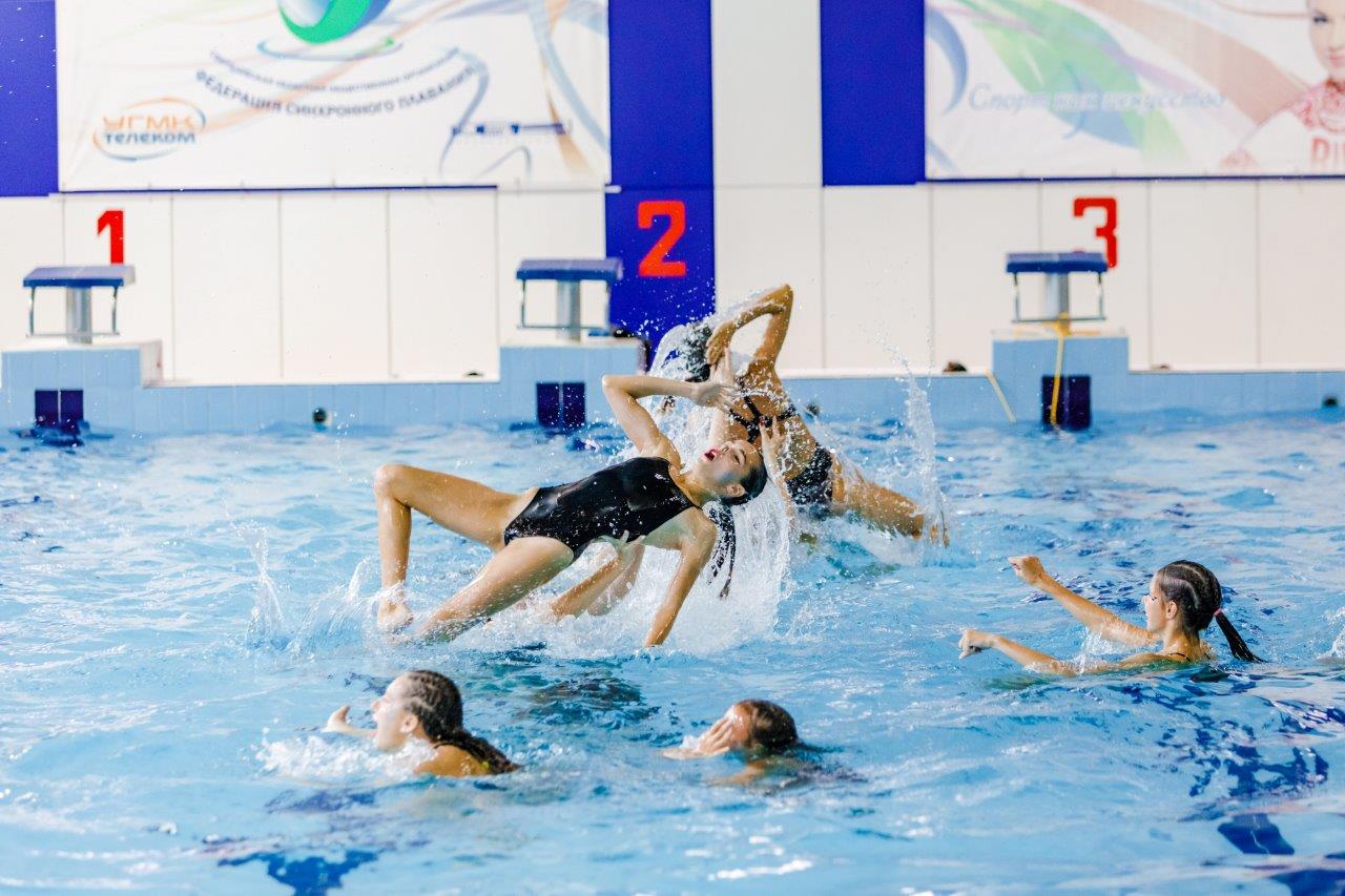 В Верхней Пышме прошёл турнир по синхронному плаванью на призы олимпийской чемпионки Анжелики Тиманиной  