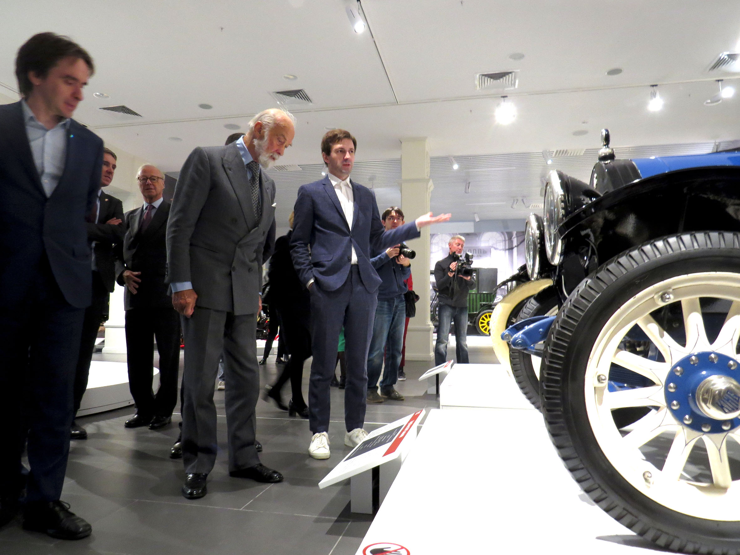 Из Великобритании в Верхнюю Пышму:   британский принц Майкл Кентский посетил Музей автомобильной техники УГМК