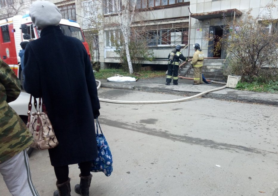 В Екатеринбурге в пожаре погибла бабушка