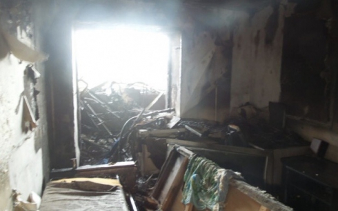 В жилом доме в Екатеринбурге произошёл пожар