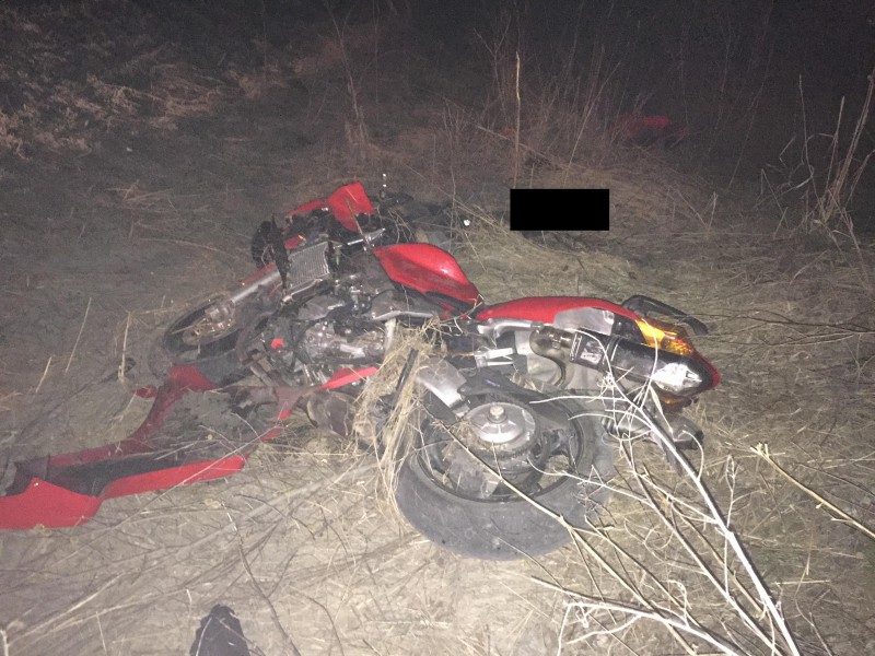 В Полевском разбился 33-летний мотоциклист