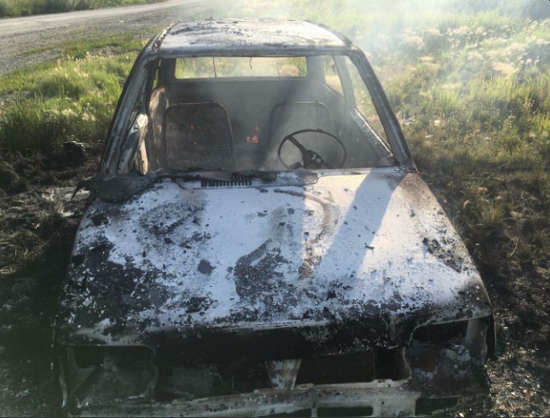 В Екатеринбурге задержали подозреваемого в угоне и поджоге машины