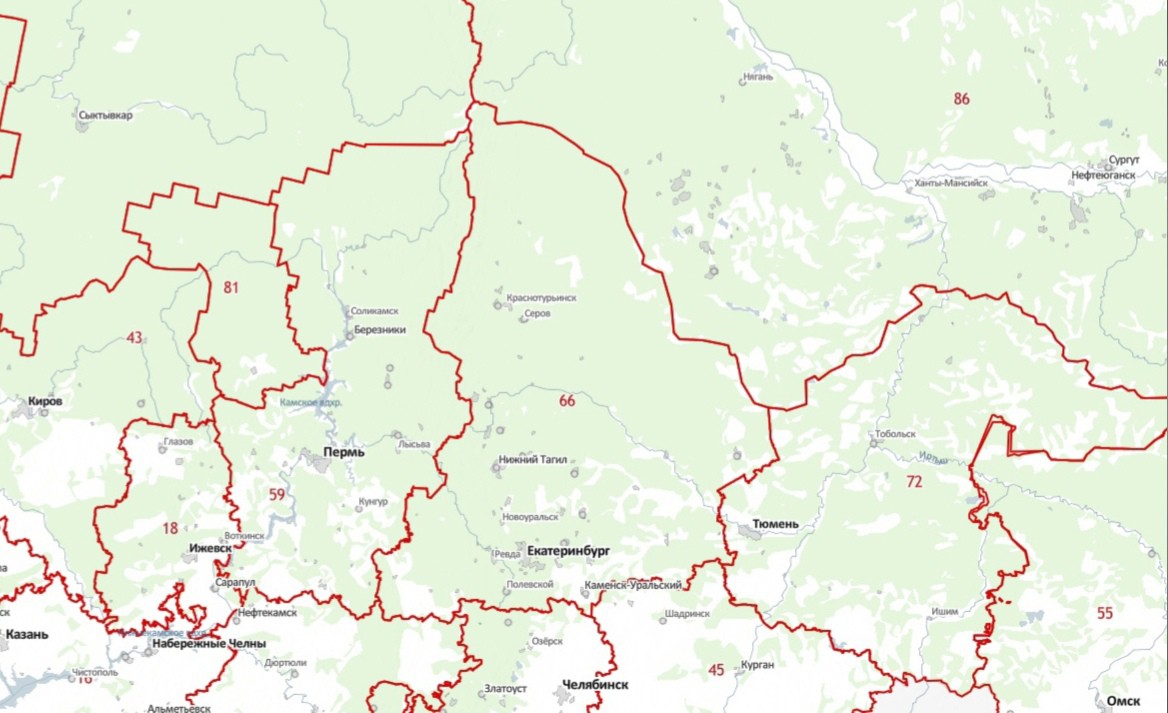 Границы Свердловской области внесли в ЕГРН » Вечерние ведомости