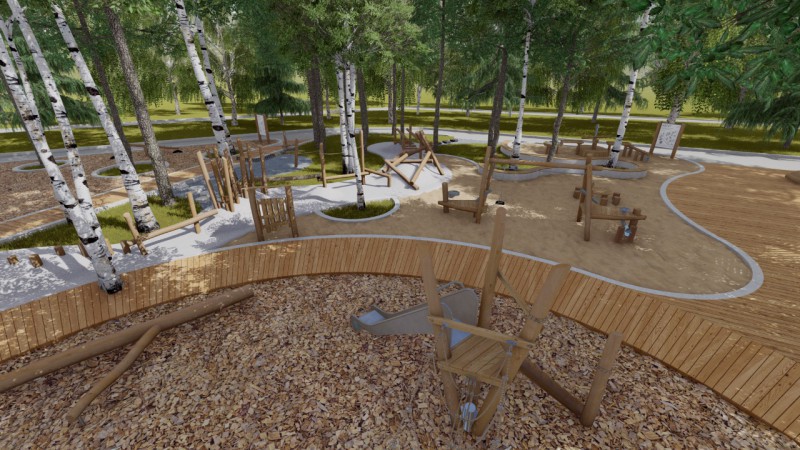 В ЦПКиО Екатеринбурга построят новую детскую площадку