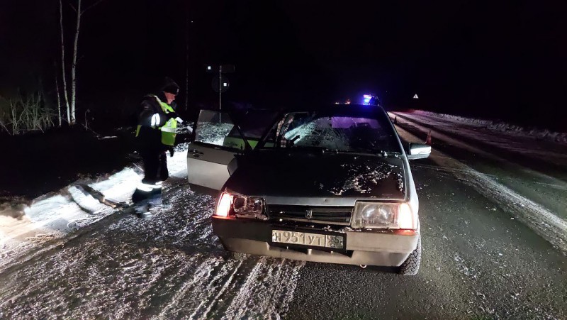 Водитель «девятки» в Свердловской области насмерть сбил пешехода
