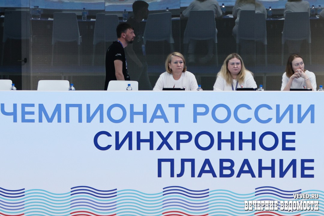 В Екатеринбурге впервые проходит чемпионат России по синхронному плаванию