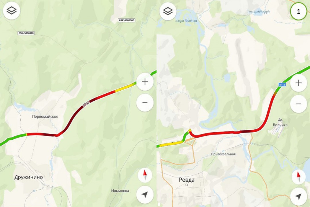 ГИБДД опровергла информацию о пробке на 40 км на трассе «Пермь-Екатеринбург» и отсутствии помощи
